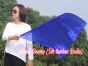 85 cm Tanzflagge Anbetungsfahne mit flexiblem Stab, blau-türkis
