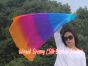 85 cm bandera de seda de adoración profética flexible para niños, Iridiscencia