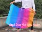 85 cm bandera de seda de adoración profética flexible para niños, Iridiscencia