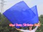 103 cm bandera de seda de adoración profética flexible, azul