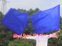 103 cm bandera de seda de adoración profética flexible, azul