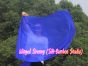 103 cm bandera de seda de adoración profética flexible, azul