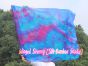 103 cm Tanzflagge Anbetungsfahne mit flexiblem Stab, Meerjungfrau-Traum