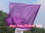 103 cm bandera de seda de adoración profética flexible, violeta