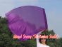 103 cm bandera de seda de adoración profética flexible, violeta
