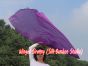 103 cm bandera de seda de adoración profética flexible, violeta