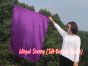 103 cm bandera de seda de adoración profética flexible, violeta