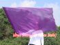 130 cm Tanzflagge Anbetungsfahne mit flexiblem Stab, lila