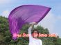 130 cm Tanzflagge Anbetungsfahne mit flexiblem Stab, lila