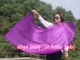 130 cm Tanzflagge Anbetungsfahne mit flexiblem Stab, lila