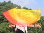 130 cm Tanzflagge Anbetungsfahne mit flexiblem Stab, Feuriger Sonnenuntergang