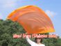130 cm Tanzflagge Anbetungsfahne mit flexiblem Stab, orange