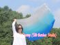 130 cm bandera de seda de adoración profética flexible, Realeza