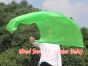 130 cm bandera de seda de adoración profética flexible, verde