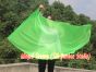 130 cm bandera de seda de adoración profética flexible, verde