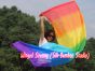 222cm Bandera con Varilla Flexible Profetica Cristiana para Danze, Arco iris