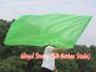 222cm Bandera con Varilla Flexible Profetica Cristiana para Danze, verde