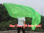 222cm Bandera con Varilla Flexible Profetica Cristiana para Danze, verde