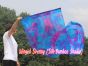 222cm Bandera con Varilla Flexible Profetica Cristiana para Danze, Sueño Sirena