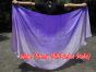 1 PIECE purple fading half circle 6 Mommes belly dance silk veil