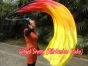 Velo poi de seda para danza del vientre Iluminación 2.3m*0.9m