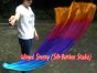 1 Piece Iridescence 1.35m (53") dance silk veil poi