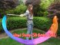 1 piece Iridescence 2.5m (98") silk worship streamer