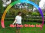 Heraldos de seda Arco iris 4m*0.3m