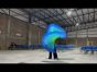 green turquoise blue angel wing dance by Natalia