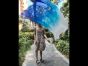 1 pair 1.1m (43") Prosperity silk fan veils for kids