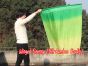 Seda Poi bandera de adoración 103 cm * 88 cm, Esmeralda