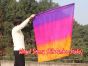 Seda Poi bandera de adoración 103 cm * 88 cm, Violeta Dorada