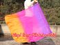 Seda Poi bandera de adoración 103 cm * 88 cm, Violeta Dorada