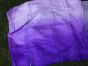 Tela de seda 100% violeta degradado