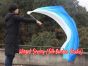 Velo poi de seda para danza del vientre Gracia  1.8m*0.9m
