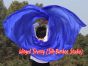 1 piece blue 5 Mommes belly dance silk veil 