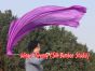 Velo poi de seda para danza del vientre violeta 1.35m*0.6m