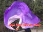 1 piece purple shading 5 Mommes belly dance silk veil 