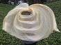 Velo de seda danza del vientre beige 2.7m*1.4m