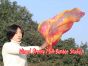 Seda Poi bandera de adoración 81 cm x 64 cm, Sakura