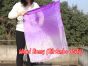 1pc 81cm (32") spinning silk flag poi for Worship & Praise, purple fading