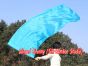 Spinning silk flag poi 174cm (68") for Worship & Praise, turquoise