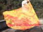 Seda Poi bandera de adoración 129 cm * 88 cm, Llama