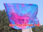 Seda Poi bandera de adoración 129 cm * 88 cm, Sueño Sirena