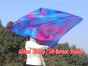 Seda Poi bandera de adoración 129 cm * 88 cm, Sueño Sirena