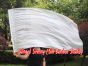 1 Stück 129 cm x 88 cm drehbarer Flaggen-Poi, weiß