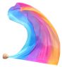 Slightly defected 130 cm (51") silk flex flag, in assorted colors