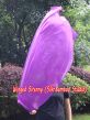 Seda Poi bandera de adoración 129 cm * 88 cm, violeta