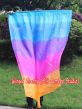 1 Stück 129 cm x 88 cm drehbarer Flaggen-Poi, Irisieren