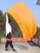 1 Stück 174 cm x 88 cm drehbarer Flaggen-Poi, orange